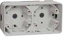 Коробка для наружнего монтажа Schneider Electric Mureva Styl 2-м. IP55 белый картинка